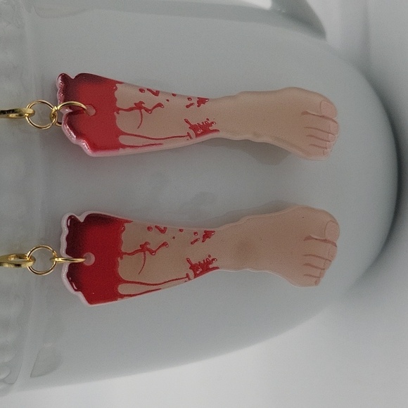 1882- Handmade Halloween Earrings NWT - Picture 2 of 6